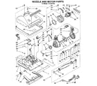 Kenmore 1163237690 nozzle and motor assembly diagram