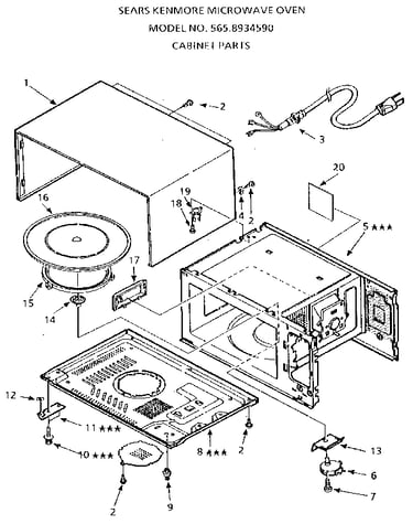 Microwave parts