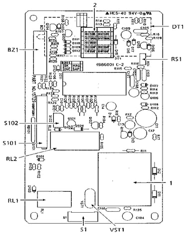 Power and control circuit board