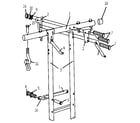 Sears 512725585 a-frame assembly diagram