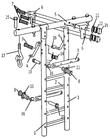 B-frame assembly