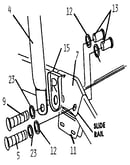 Knee reinforcement bracket