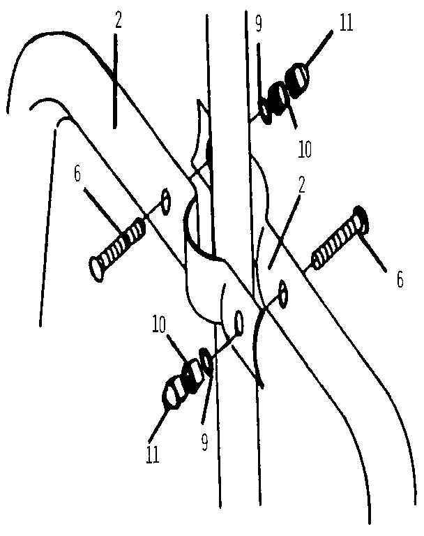 Merry go round hand rails