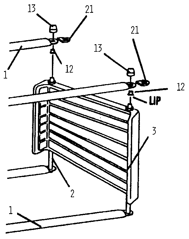 Lawn swing deck panel