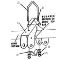 Sears 512720967 top bar bracket diagram