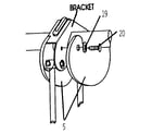 Sears 512720967 glide guard and bracket diagram