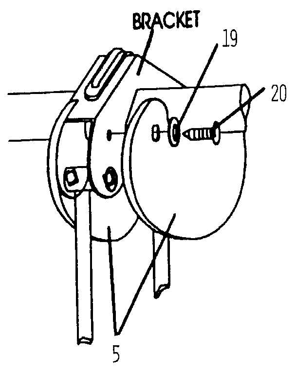 Glide guard and bracket