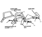 Sears 512720967 slide handrail diagram