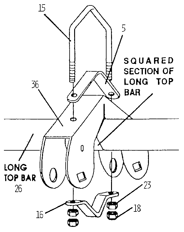 Top bar bracket