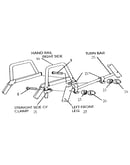 Slide hand rail