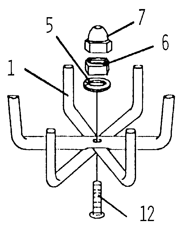 Tower top bar
