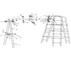 Sears 51272706 a-frame assembly diagram