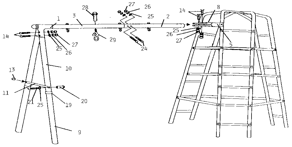 A-frame assembly