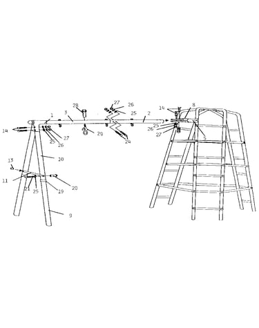 A-frame assembly