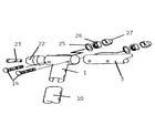 Sears 51272706 corner fitting diagram