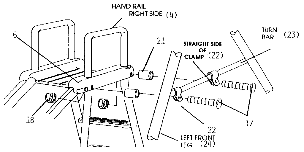 Ladder rails