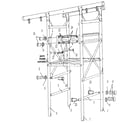 Sears 51272709 deck frame assembly diagram