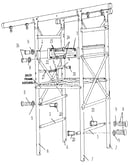 Deck frame assembly