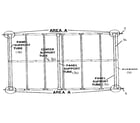 Sears 51272709 deck boards and support diagram