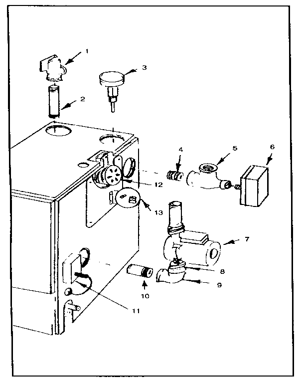 BOILER CONTROLS AND PIPING