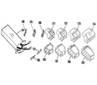 Kenmore 9119871192 wire harnesses and components diagram