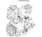 Kenmore 9119871192 microwave module section diagram