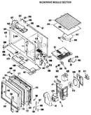 Microwave module section