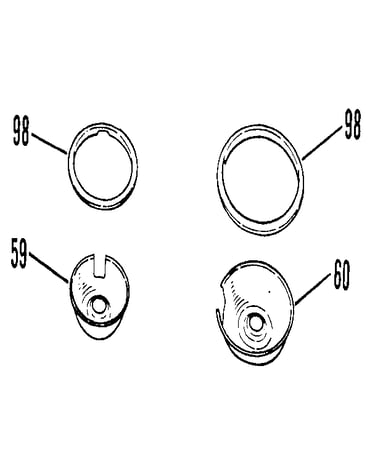 Drip pans and rings