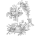 Lifestyler 35415666 pulleys & cables diagram