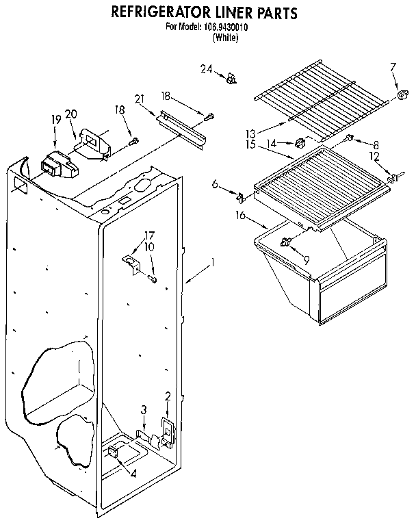 Refrigerator liner