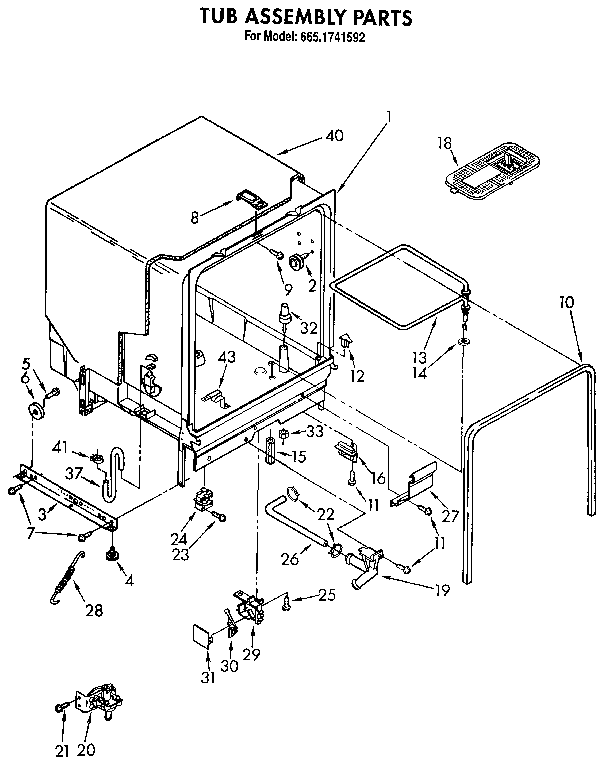 Tub assembly