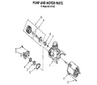 Kenmore 6651741592 pump and motor diagram