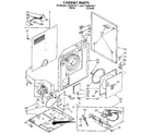 Kenmore 11089419111 cabinet diagram