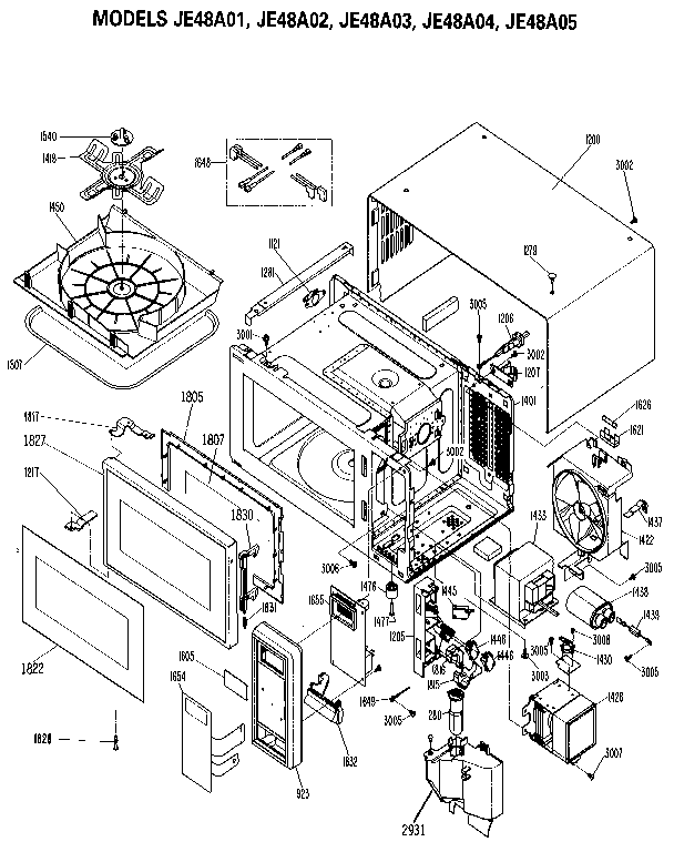 MICROWAVE PARTS