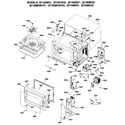 GE JE1468K01 microwave parts diagram