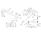 Craftsman 917256881 mower lift lever diagram