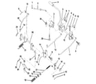 Craftsman 917256851 brake/rear mower lift assembly diagram