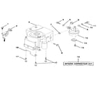 Craftsman 917256851 engine/throttle diagram