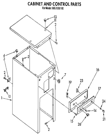 Cabinet and control