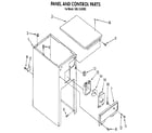 Kenmore 6651340592 panel and control diagram
