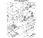 Kenmore 1163236790 nozzle and motor diagram