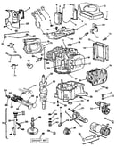 Cylinder / crankshaft and rods