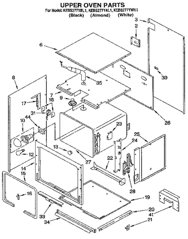 Upper oven