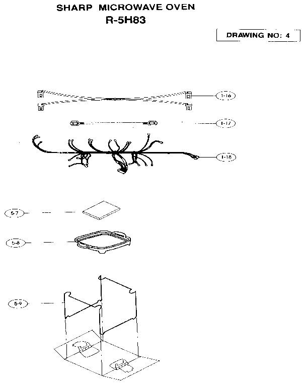 Wire harness and components