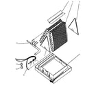 ICP EPA5542SA1 functional replacement parts diagram