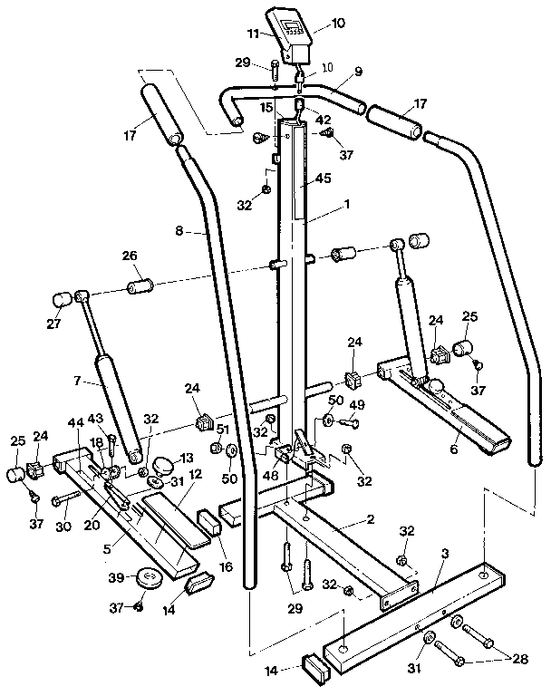 Replacement parts list