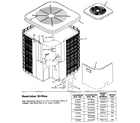 Kenmore 867801222 non-functional replacement parts diagram
