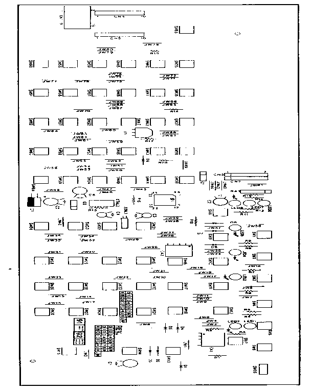 Control panel(fax2100m)