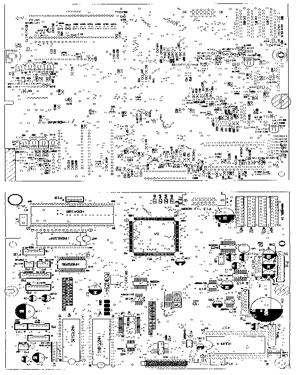 Main pcb fax800m fs