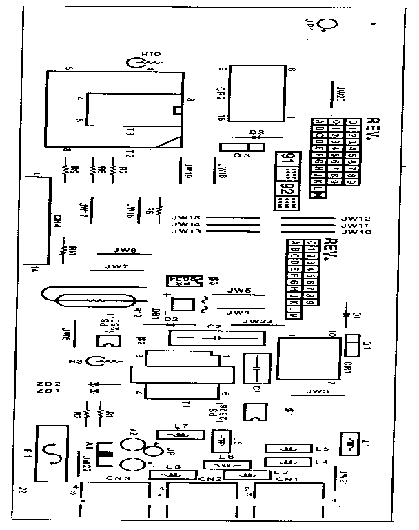 NCU PCB(FAX2100M)